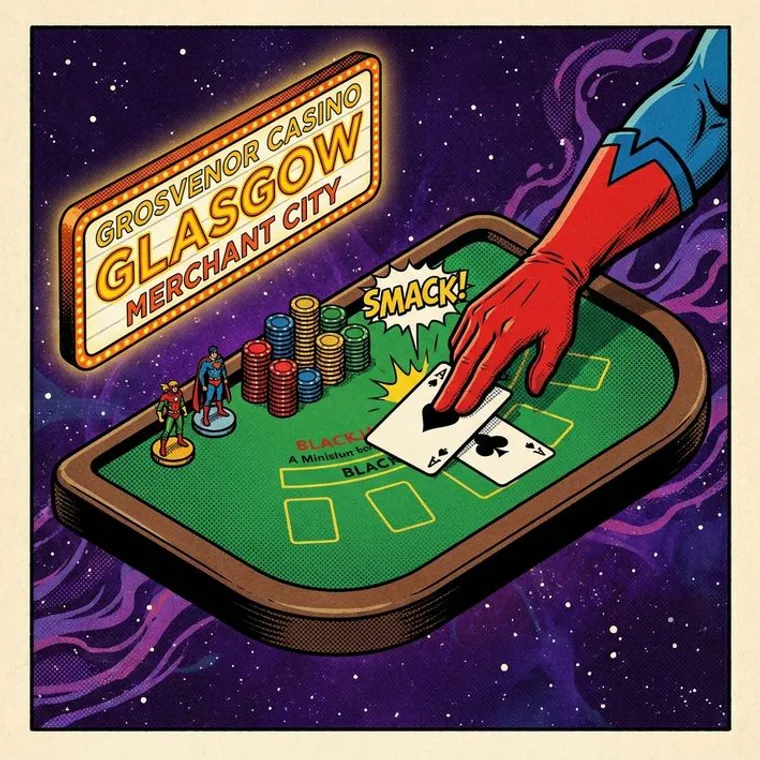 play blackjack at Grosvenor Casino Glasgow Merchant City